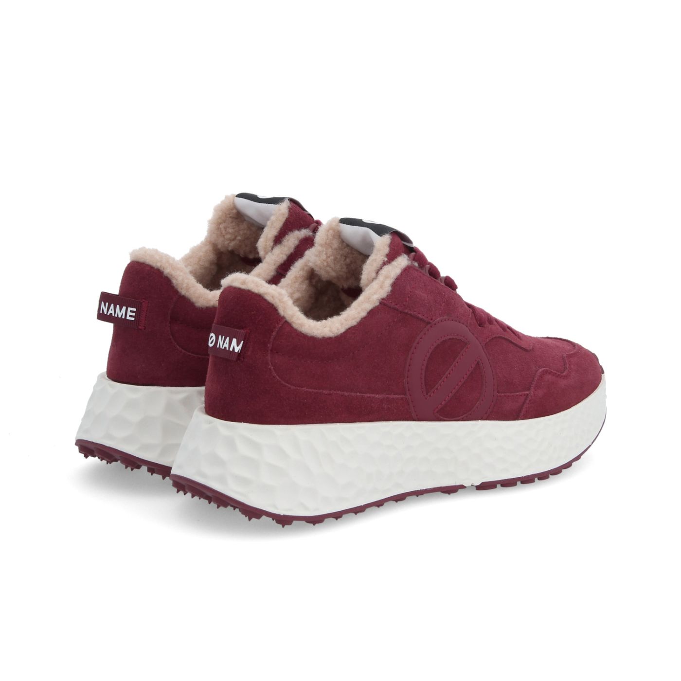 CARTER JOGGER W - SUEDE/COCOON - CHERRY